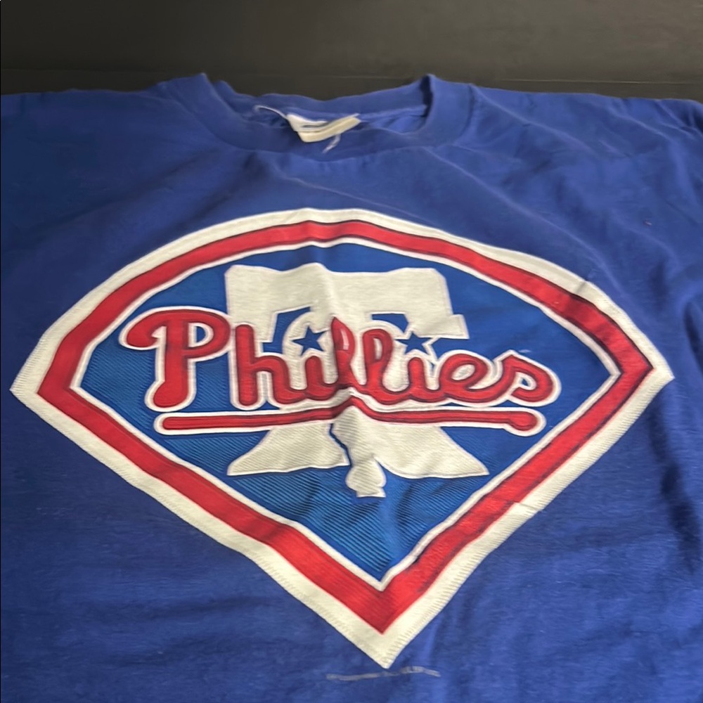 Blue Phillies Short Sleeve Tee